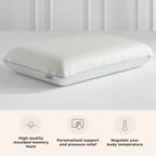Memory Foam Pillow - White - DUSK