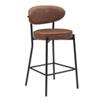 Mia Set of 2 Barstool - Faux Leather Tan - DUSK
