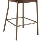 Mia Set of 2 Barstools - Cappuccino - DUSK