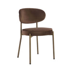 Mia Set of 2 Dining Chairs - Cappuccino - DUSK