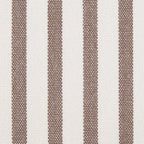 Mia Set of 2 Dining Chairs - Chocolate Stripe - DUSK
