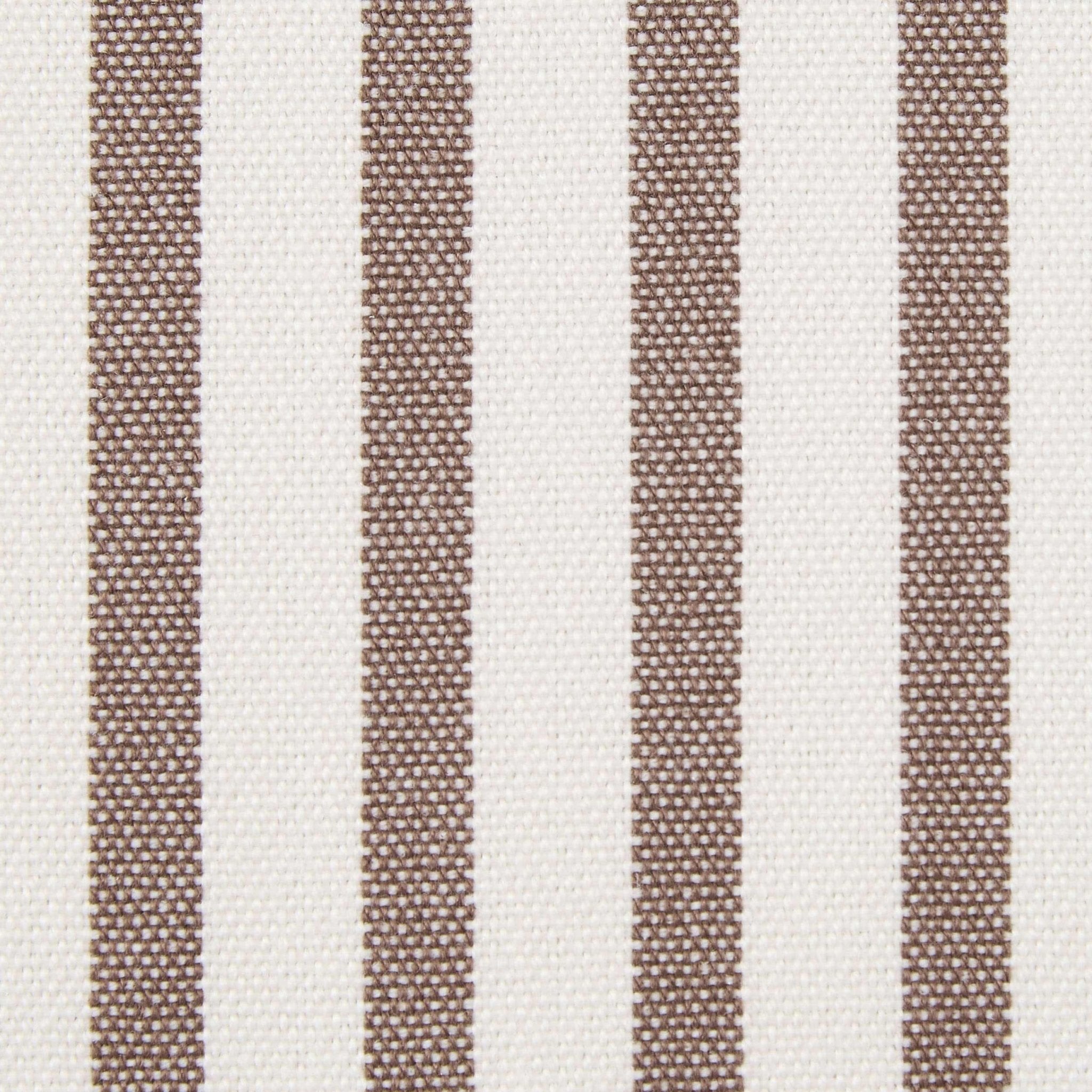 Mia Set of 2 Dining Chairs - Chocolate Stripe - DUSK
