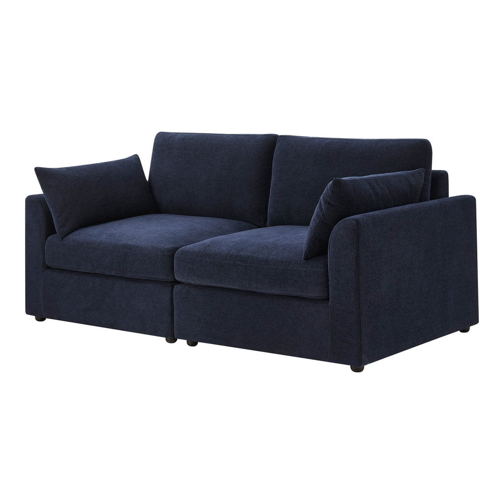 Miami 2 Seater Sofa - Chenille Navy - DUSK