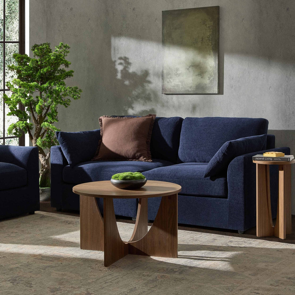 Miami 2 Seater Sofa - Chenille Navy - DUSK
