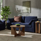 Miami 2 Seater Sofa - Chenille Navy - DUSK