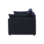 Miami 2 Seater Sofa - Chenille Navy - DUSK