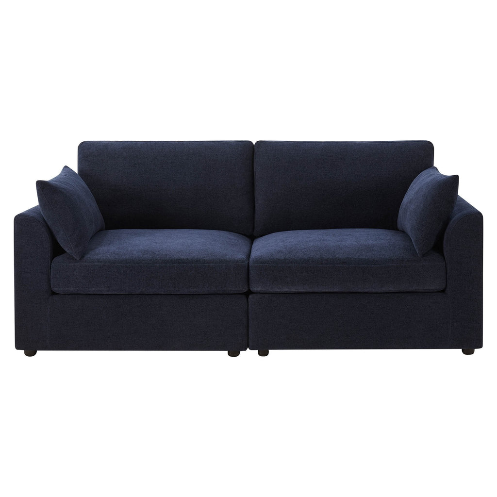 Miami 2 Seater Sofa - Chenille Navy - DUSK