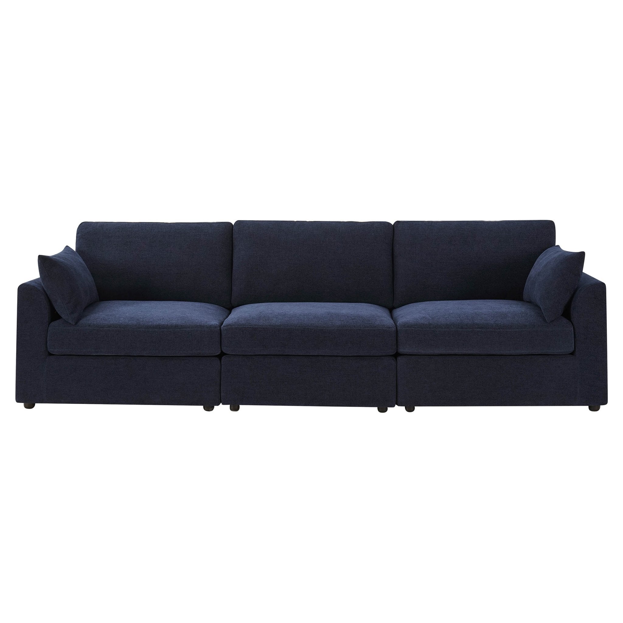 Miami 3 Seater Sofa - Chenille Navy - DUSK