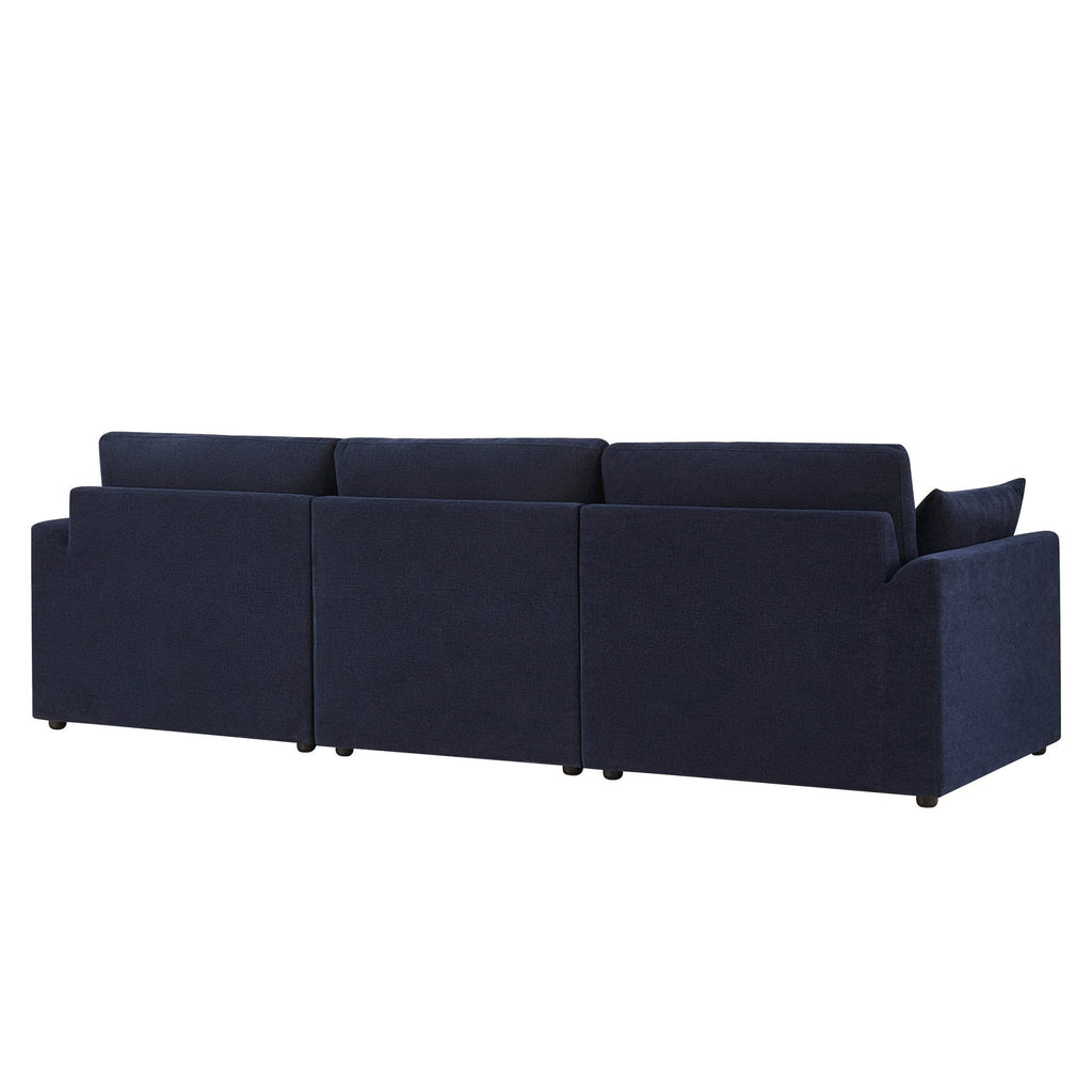 Miami 3 Seater Sofa - Chenille Navy - DUSK