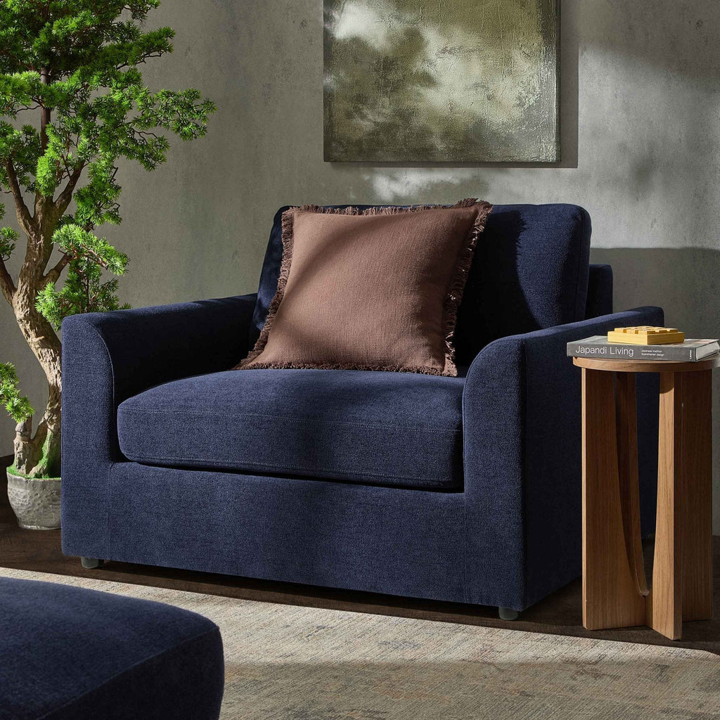 Miami Loveseat - Chenille Navy - DUSK