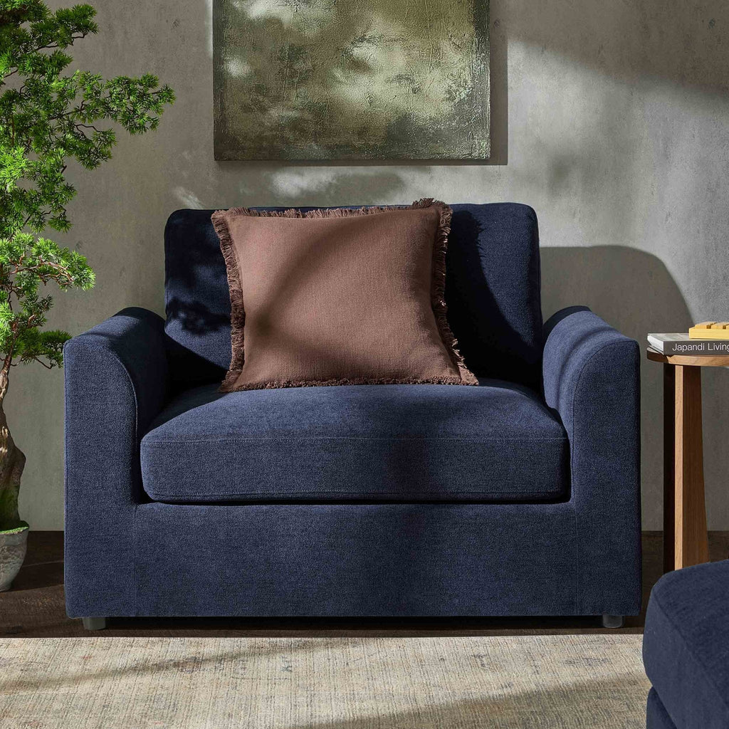 Miami Loveseat - Chenille Navy - DUSK