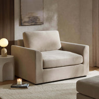 Miami Loveseat - Chenille Oatmeal - DUSK