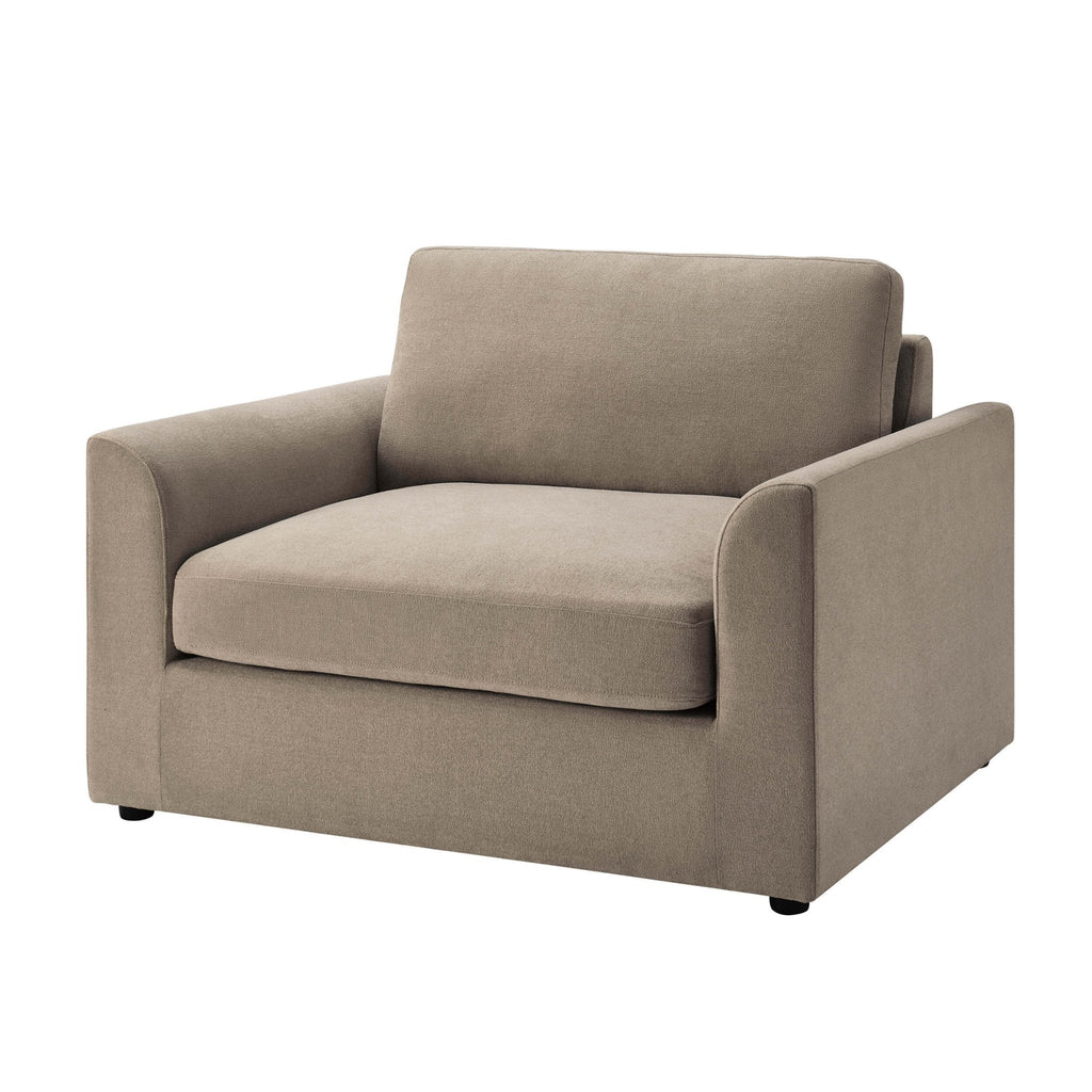 Miami Loveseat - Chenille Oatmeal - DUSK