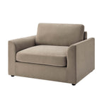 Miami Loveseat - Chenille Oatmeal - DUSK