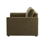 Miami Loveseat - Chenille Olive - DUSK
