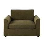Miami Loveseat - Chenille Olive - DUSK