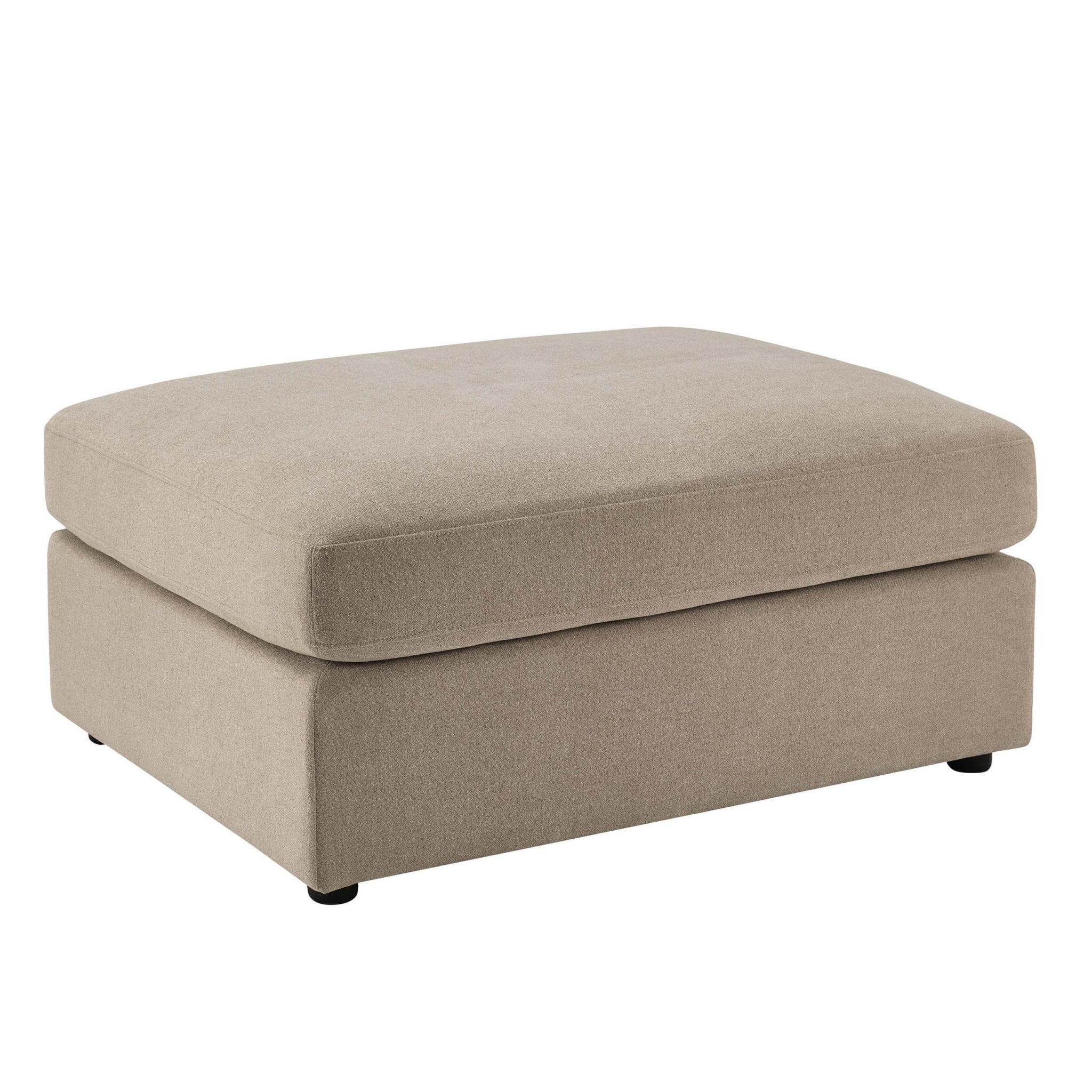 Miami Pouffe - Chenille Oatmeal - DUSK