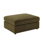 Miami Pouffe - Chenille Olive - DUSK