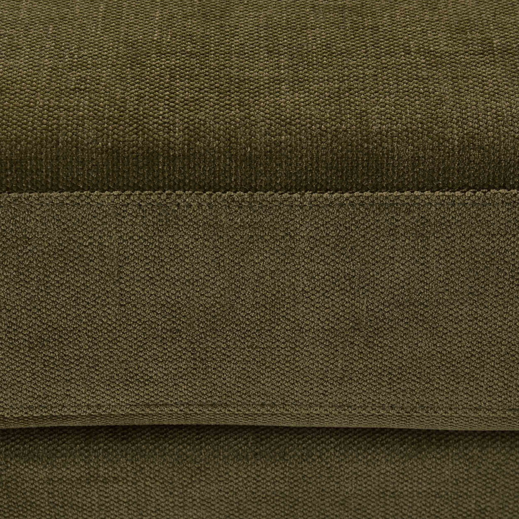 Miami Pouffe - Chenille Olive - DUSK