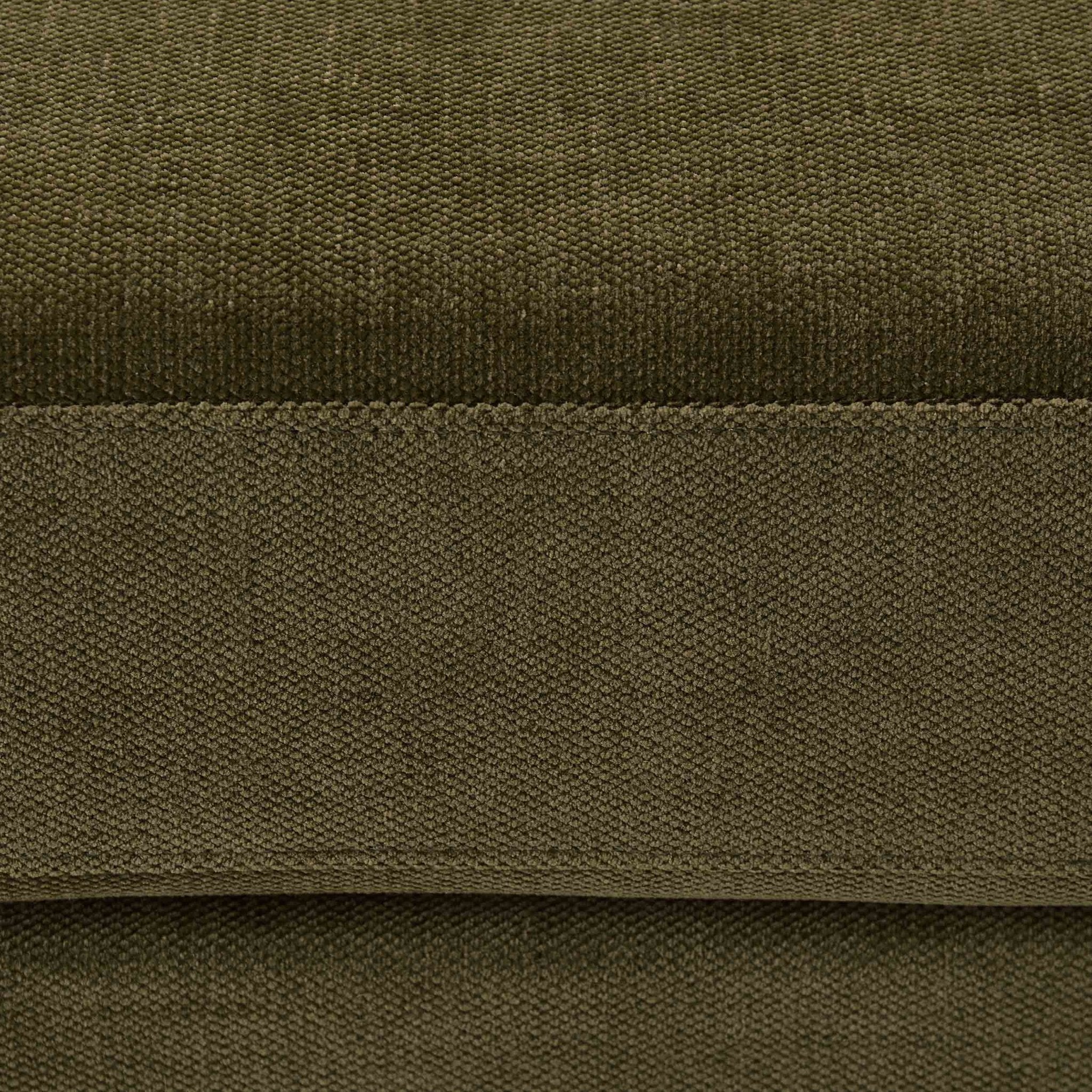 Miami Pouffe - Chenille Olive - DUSK