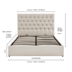 Middleton Ottoman Storage Bed - Natural - DUSK