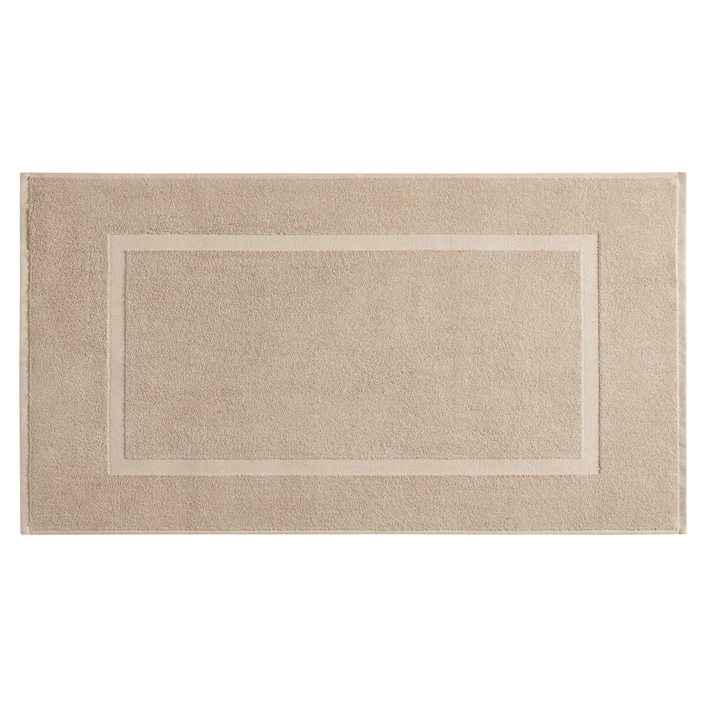 Milos Plain Picture Frame Bath Mat - Natural - DUSK
