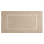 Milos Plain Picture Frame Bath Mat - Natural - DUSK