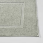 Milos Plain Picture Frame Bath Mat - Olive - DUSK