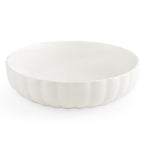 Mira Scalloped Serving Bowl - Off White - DUSK