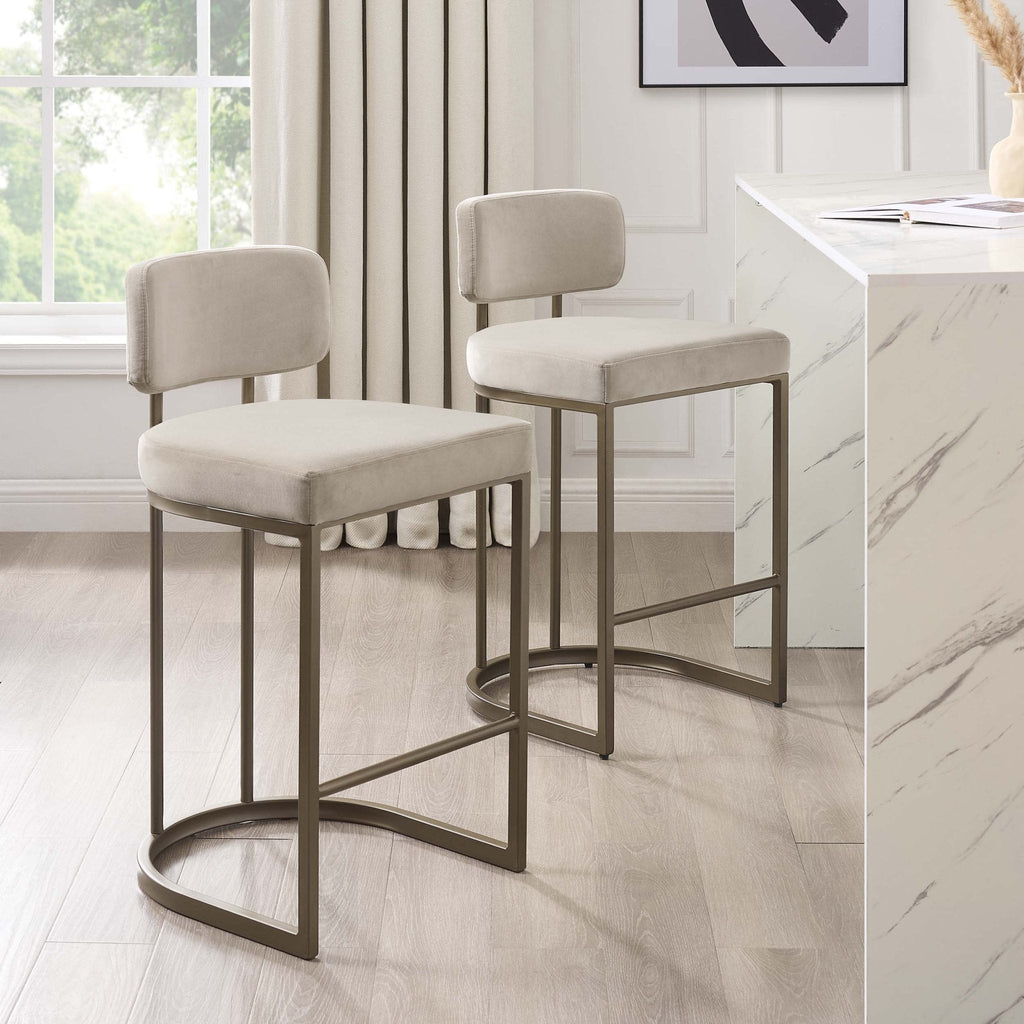 Mollie Barstools - Beige - DUSK