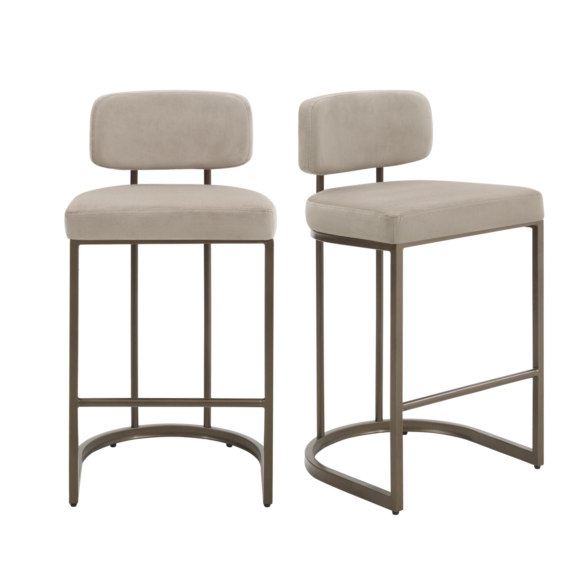 Mollie Barstools - Beige - DUSK