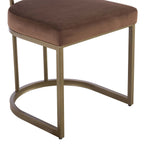 Mollie Set of 2 Dining Chairs - Cappuccino - DUSK