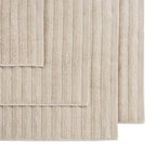 Monaco Plush Ribbed Cotton Towel Collection - Mushroom - DUSK