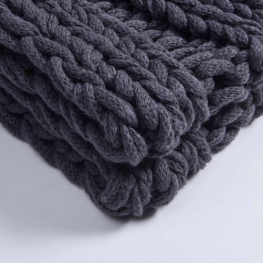 Montreal Sofa Throw - Midnight Navy - DUSK