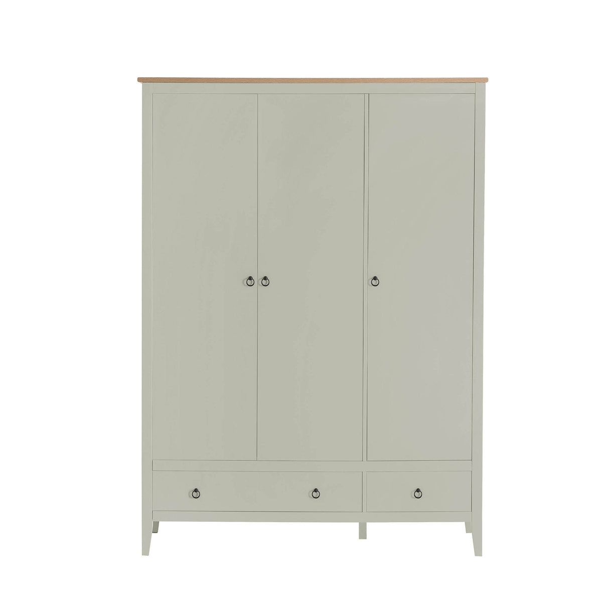 Nell 3 Door Wardrobe - Sage - DUSK