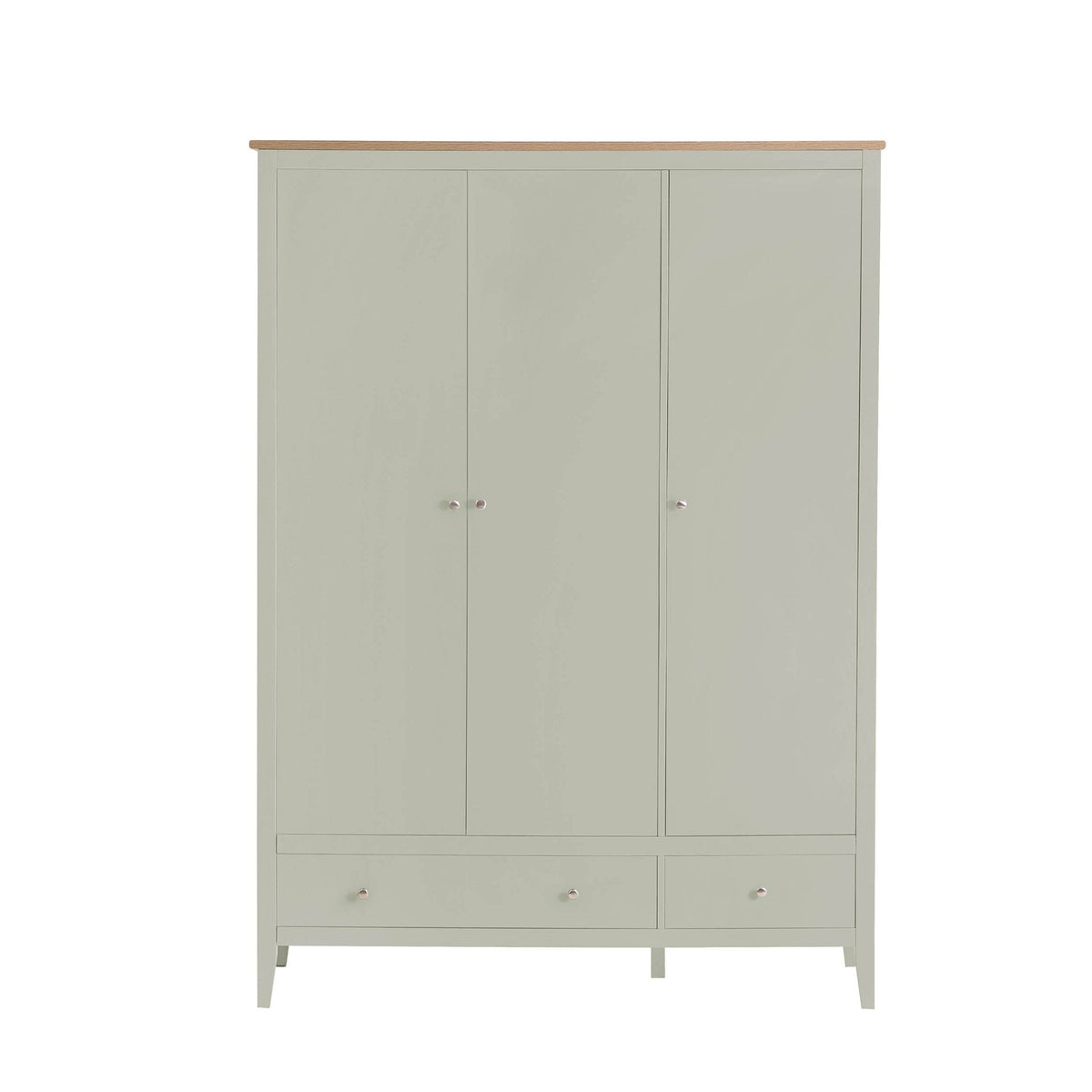 Nell 3 Door Wardrobe - Sage - DUSK