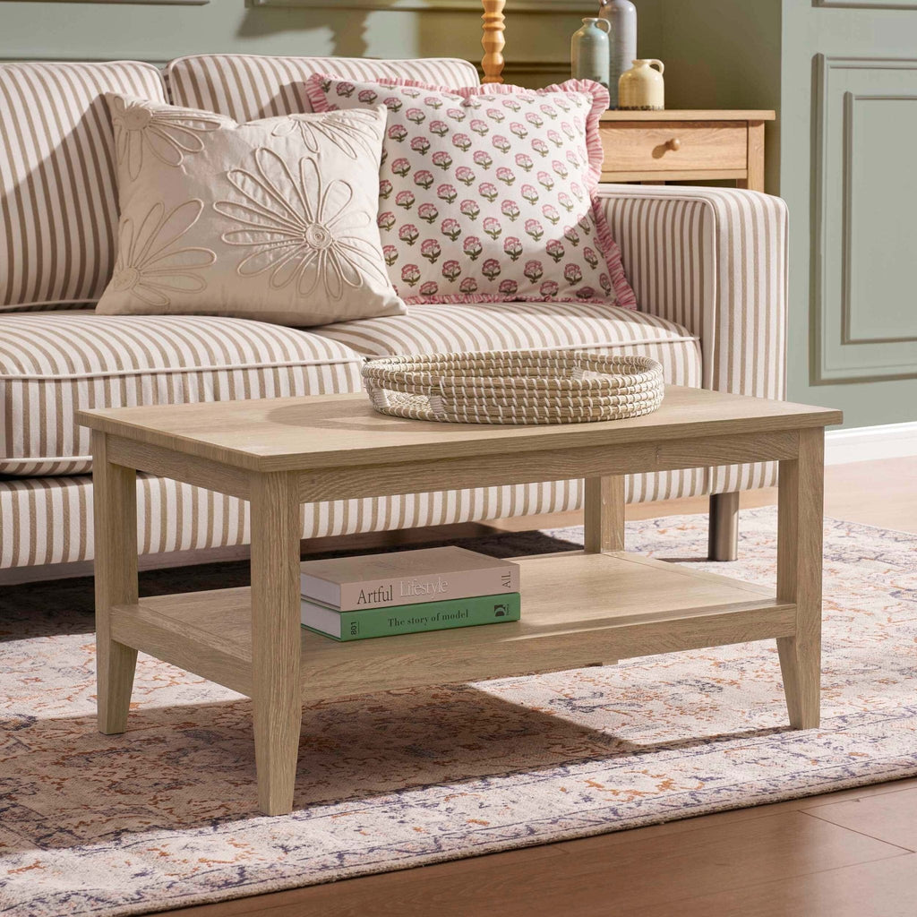 Nell Coffee Table - Light Wood - DUSK