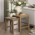 Nell Nesting Side Table - Wood - DUSK
