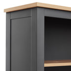 Nell Small Bookshelf - Charcoal - DUSK