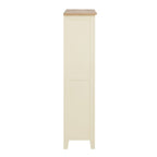 Nell Small Bookshelf - Cream - DUSK