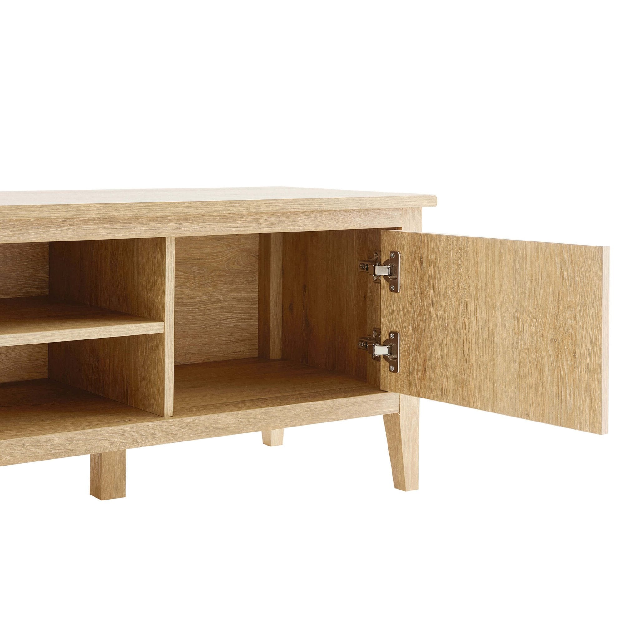 Nell Tv Unit for TVs up to 60" - Light Wood - DUSK