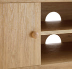 Nell Tv Unit for TVs up to 60" - Light Wood - DUSK