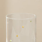 Nelly Polka Dot Glass Tumblers - Set of 4 - Clear - DUSK