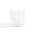 Nelly Polka Dot Glass Tumblers - Set of 4 - Clear - DUSK