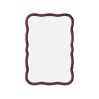 Niamh Wavy Wall Mirror - Tawny Port - DUSK