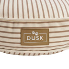 Nola Circle Striped Pillow Bed - Natural - DUSK