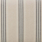 Nora Pouffe - Natural 3 Stripe - DUSK