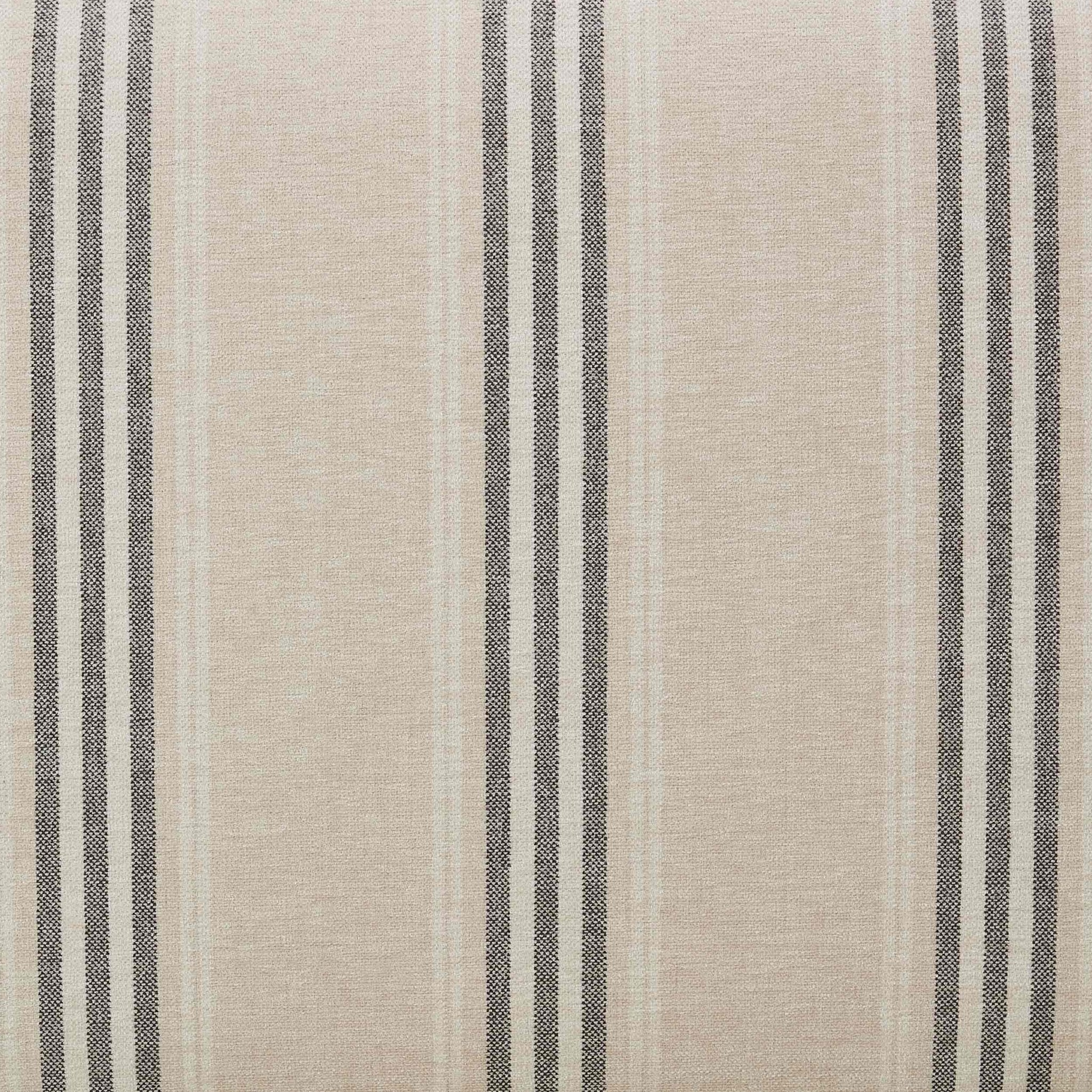 Nora Pouffe - Natural 3 Stripe - DUSK