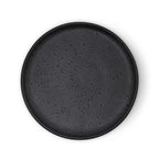 Nori Stoneware Set of 4 Side Plates - Black - DUSK