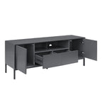 Nova 140cm TV Unit - Charcoal - DUSK